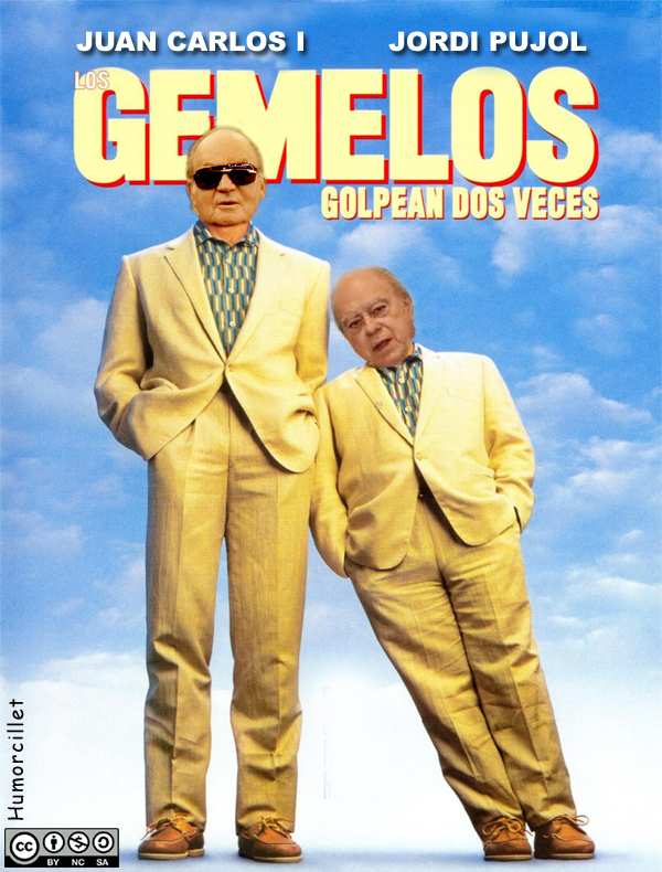 JUAN CARLOS Y PUJOL humorcillet.com LIENCIA CREATIVE COMMONS