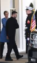 ZELENSKY SALE DE LA CASA BLANCA MARZO 2025