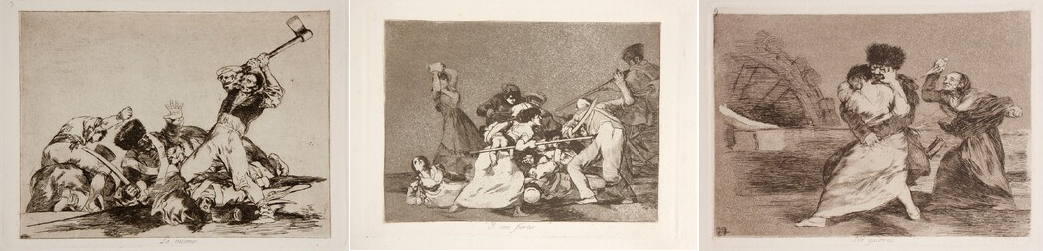 LOS DESASTRES DE LA GUERRA GOYA