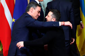 SÁNCHEZ ABRAZA A ZELENSKY