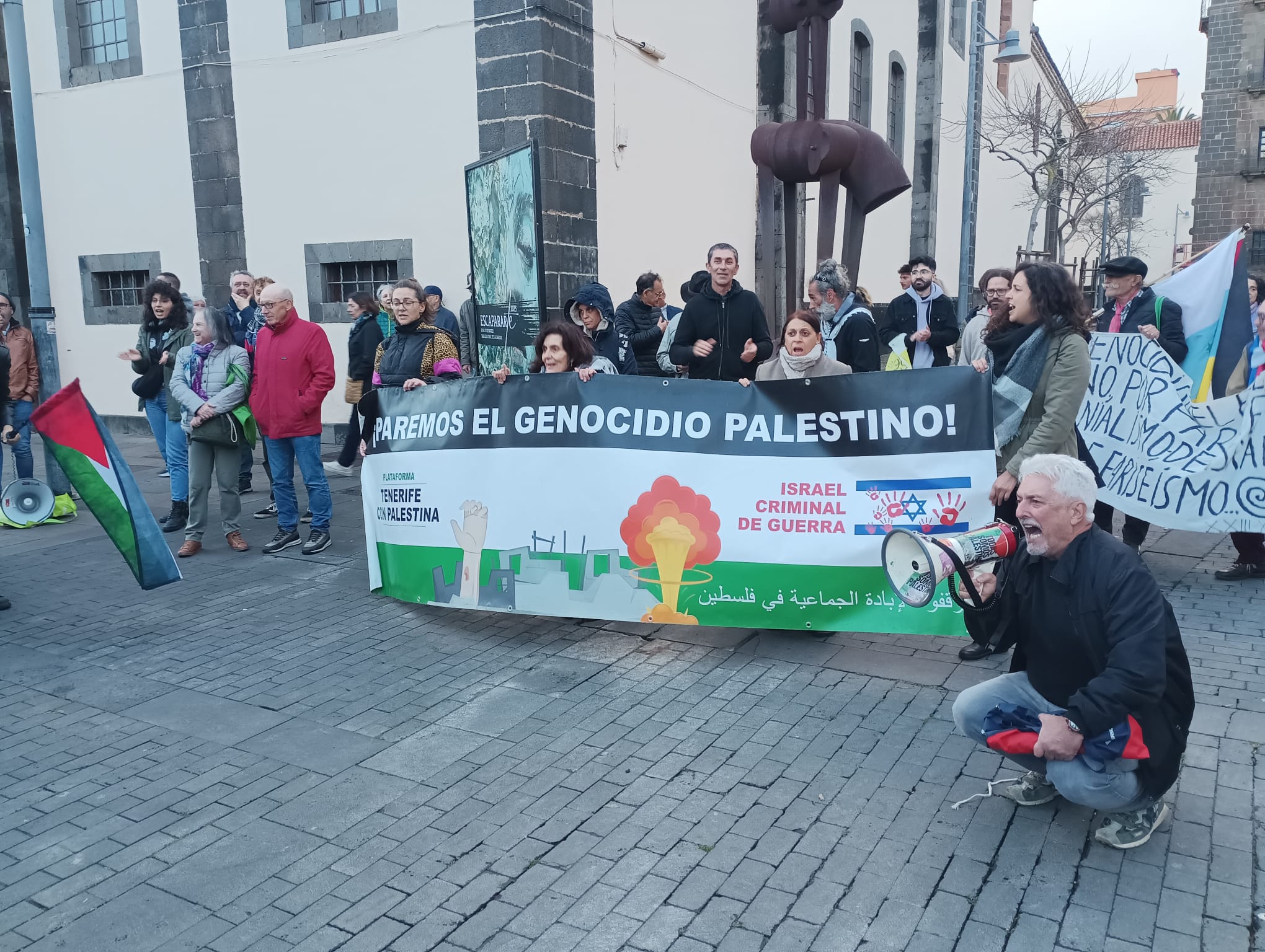 TENERIFE CON PALESTINA MARZO 2025 LA LAGUNA