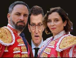 ABASCAL FEIJÓO AYUSO MOVIMIENTO NACIONAL