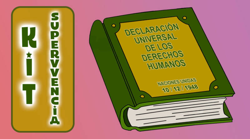 KIT DE EMERGENCIA  Ilustración: Fernando Francisco Serrano.
