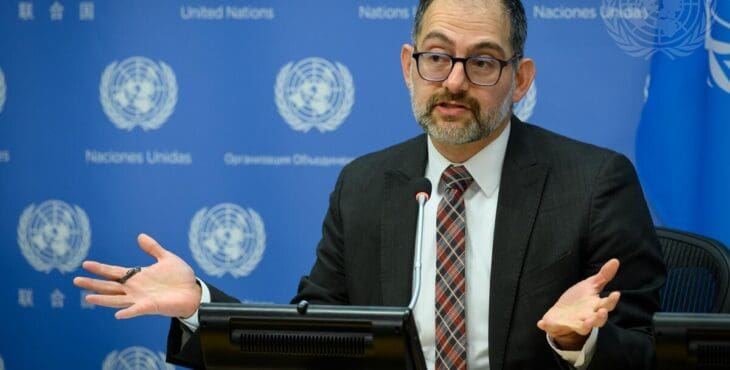 Michael Fakhri Relator de las Naciones Unidas para los derechos a la alimentación Foto ONU Watch
