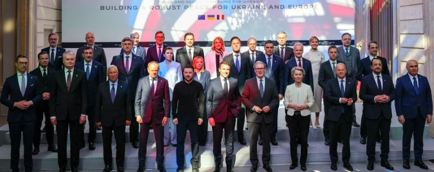 "LOS "PAÍSES VOLUNTARIOS" EUROPEOS, CONTRA RUSIA - Unión Europea, 2025