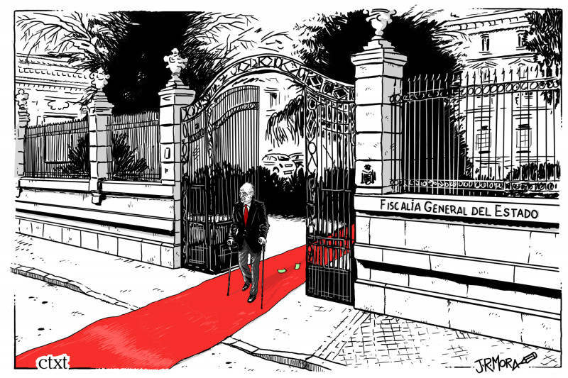 Alfombra roja para Juan Carlos I 
J. R. Mora CTXT