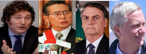 MILEI FUJIMORI BOLSONARO KAST