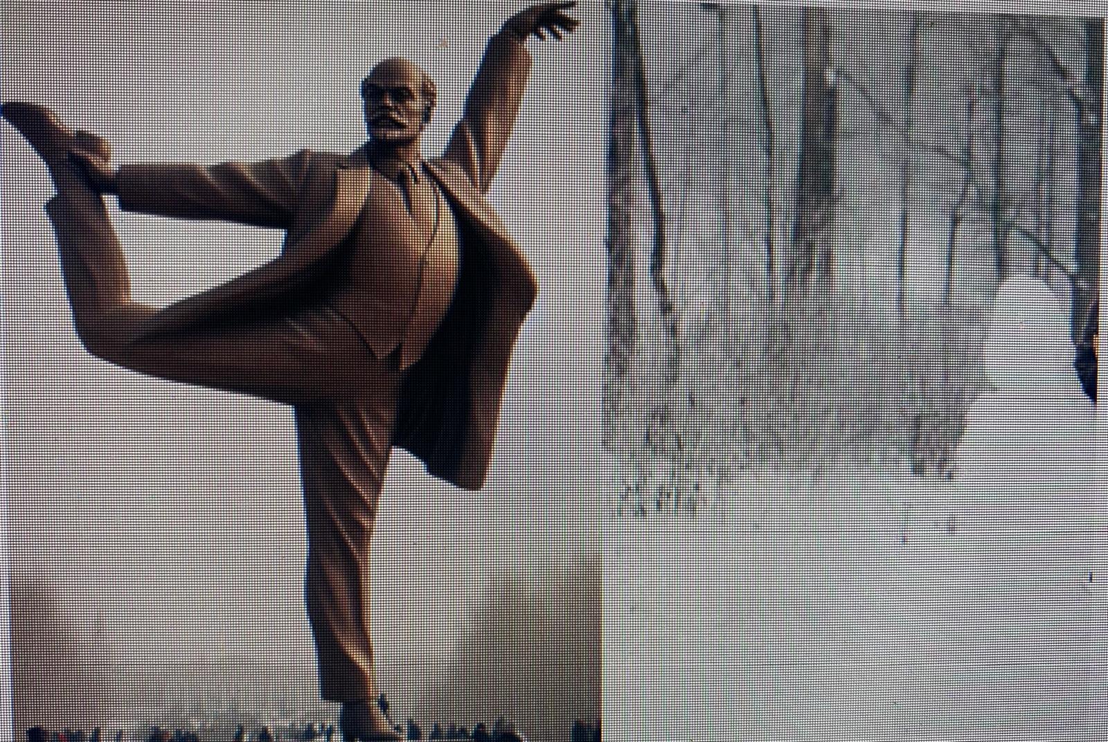 Lenin bailando sobre la nieve