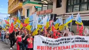 CANARIAS HUELGA HOSTELERÍA ABRIL 2025
