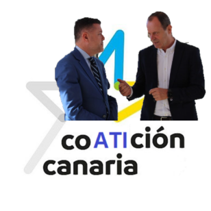 TEODORO SOSA, ALCALDE DE GÁLDAR Y VICEPRESIDENTE DEL CABILDO DE GRAN CANARIA Y ÓSCAR HERNÁNDEZ, ALCALDE DE AGÜIMES, PROSPECTOS DE COATICIÓN CANARIA EN GRAN CANARIA