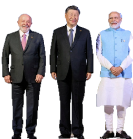 LULA, BRASIL - XI, CHINA - MODI, INDIA