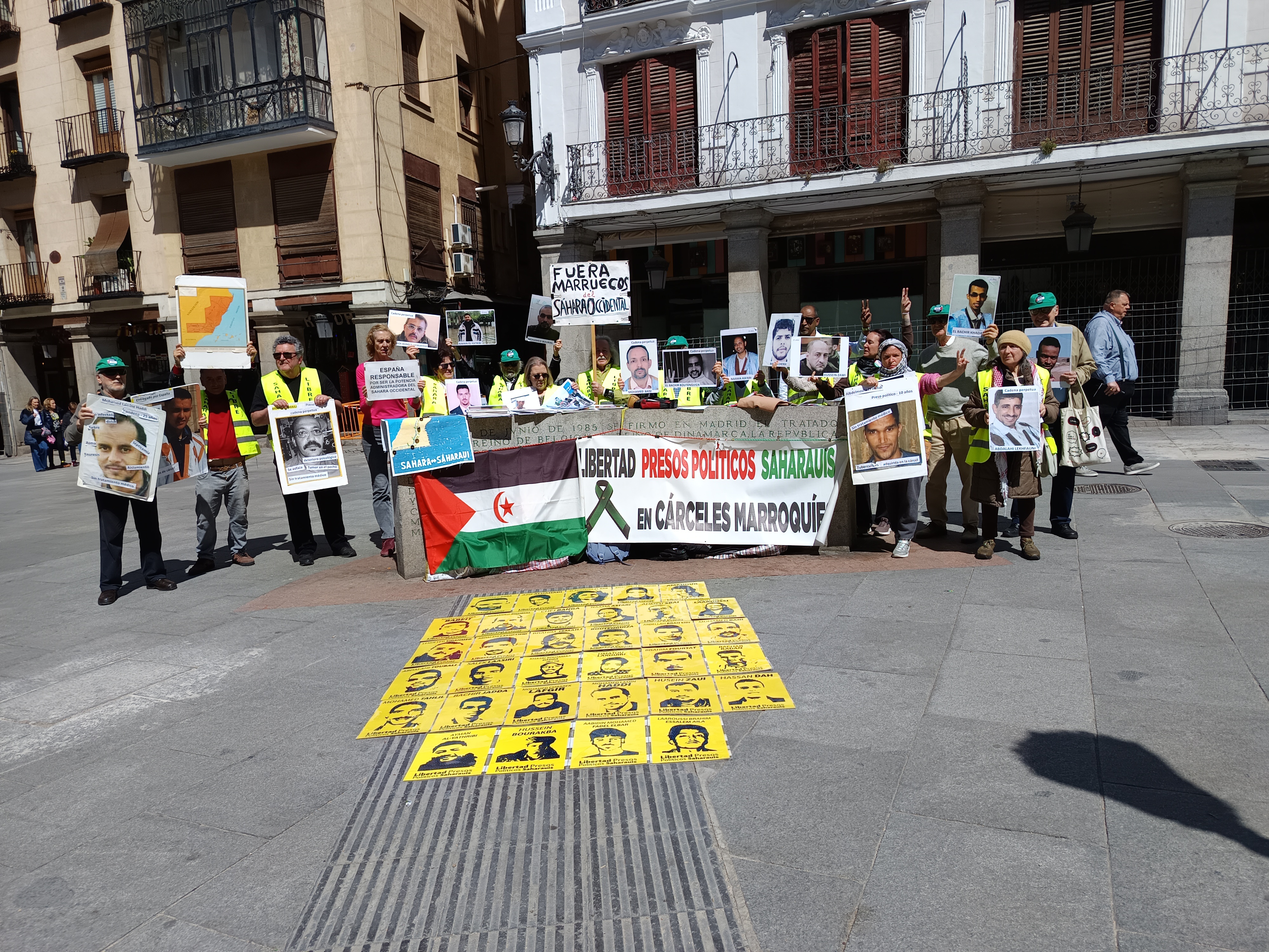MOVIMIENTO POR LOS PRESOS POLÍTICOS SAHARUIS EN CÁRCELES SAHARAUIS