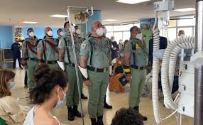 LA LEGIÓN EN UN HOSPITAL INFANTIL