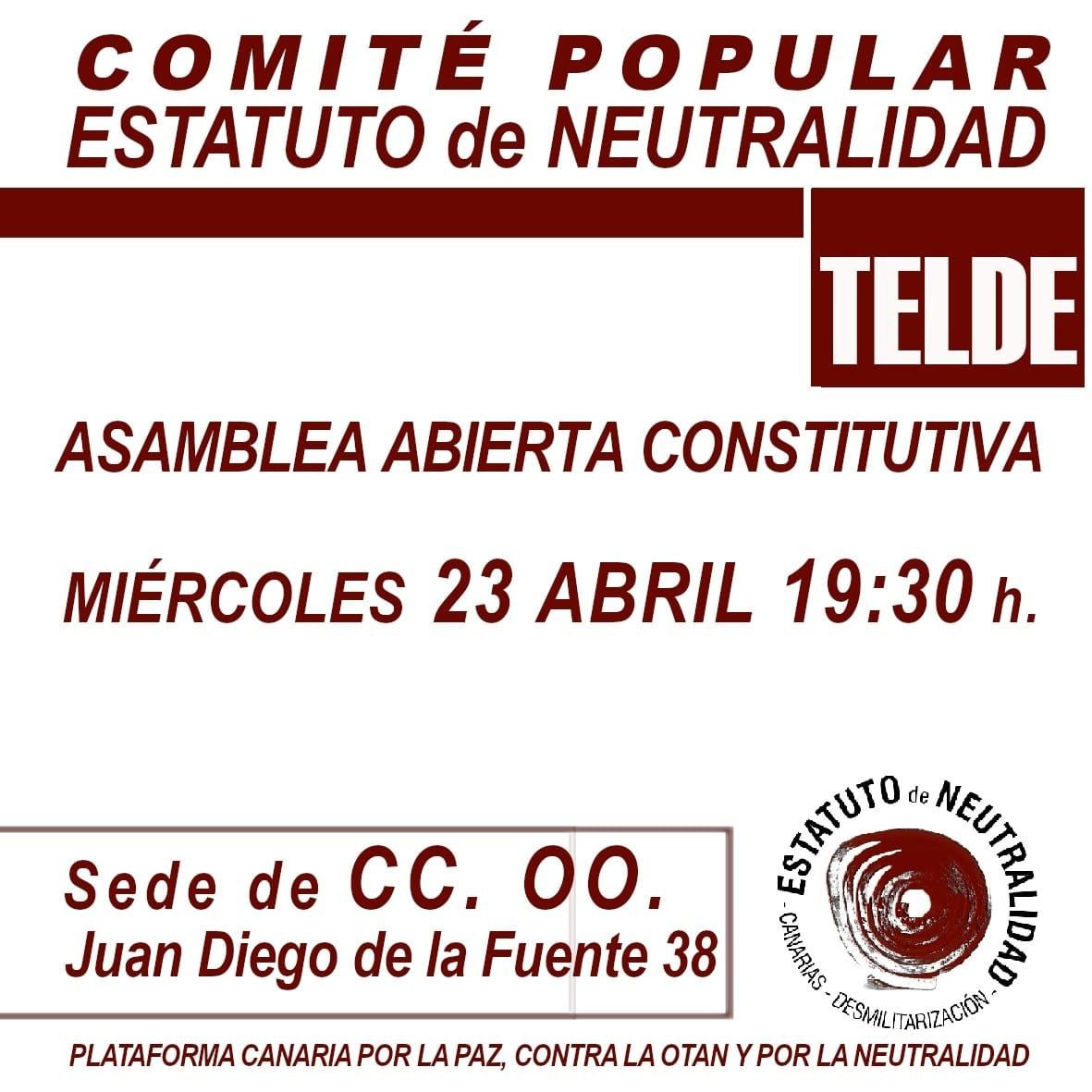 ESTATUTO NEUTRALIDAD