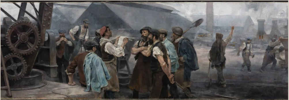 PREPARATIVOS DEL 1º DE MAYO, VICENTE CUTANDA, 1894