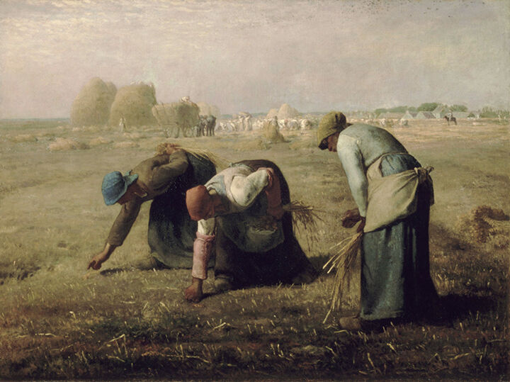 Jean-François Millet, Las espigadoras, 1857
