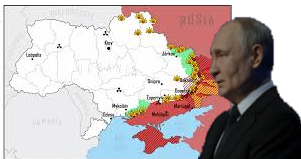 PUTIN CONTIENE SU MEDIDA ESTRATEGIA A LIBERAR LOS TERRITORIOS DE CULTURA RUSA Y A ASEGURAR LA PROTECCIÓN DEL TERRITORIO RUSO, EN CUMPLIMIENTO DE LOS ACUERDOS, TANTO LOS DE LA CREACIÓN DEL ESTADO UCRANIANO COMO LOS DE MINSK
