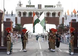 INDIA PAKISTÁN FRONTERA DE WAGAH