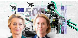 VON DER LEYEN KALLAS LUCRATIVO REARME