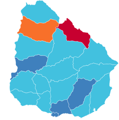 ELECCIONES DEPARTAMENTALES  URUGUAY MAYO 2025