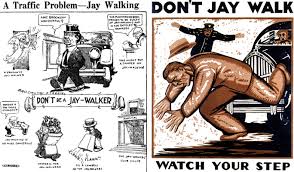 CAMPAÑA CONTRA EL JAYWALKING 1920-1930 (National Safety Council/Library of Congress)