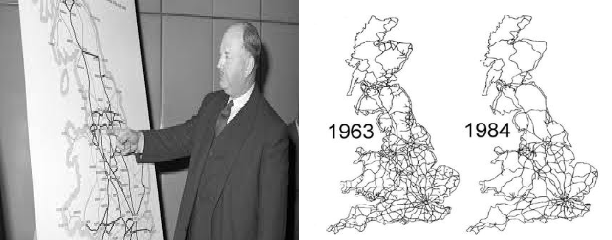 RICHARD BEECHING Y SU OBRA DE DESMANTELAMIENTO DE LA RED FERROVIARIA BRITÁNICA