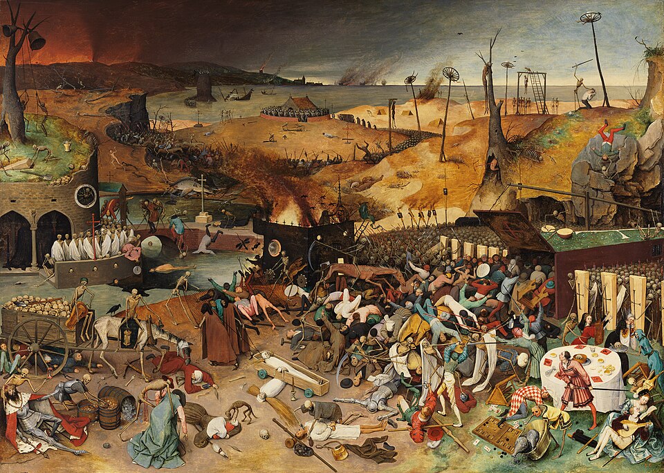 El Triunfo de la Muerte Brueghel el Viejo c. 1562