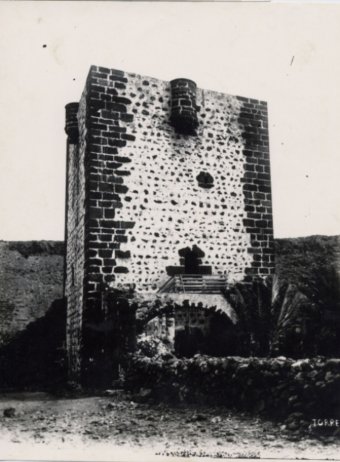 TORRE DEL CONDE EN 1895 - Colección José. A. Pérez Cruz, fotosantiguascanarias.org