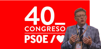 XIMO PUIG 40 CONGRESO PSOE