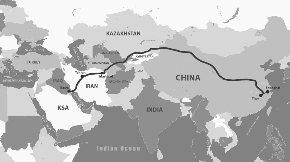 TREN CHINA IRÁN