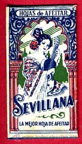 HOJAS DE AFEITAR SEVILLANAS