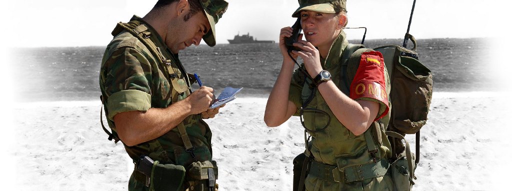 La OTAN participa en el control militar represivo de las aguas del Mediterraneo para ayudar a controlar la inmigración que llega a Europa. Foto OTAN