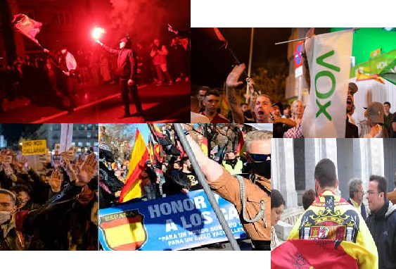 EXTREMA DERECHA ESPAÑA VIOLENCIA CALLEJERA EXTREMA DERECHA ESPAÑA