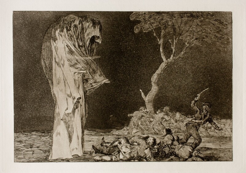 DISPARATE DEL MIEDO, GOYA 1816