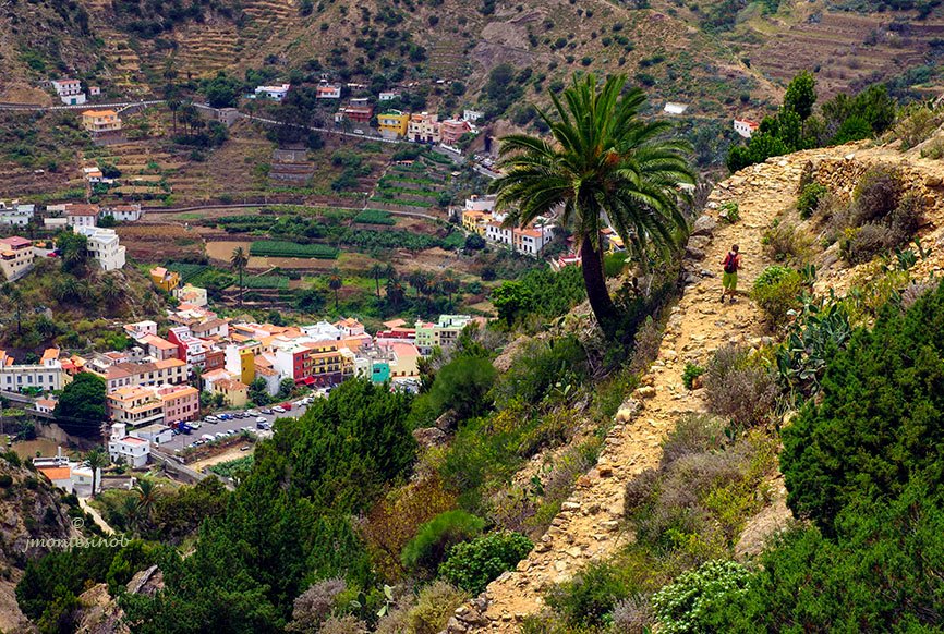 Camino de Vallehermoso, Altos de Cerpa -  La Gomera, su paisaje y su gente en FACEBOOK