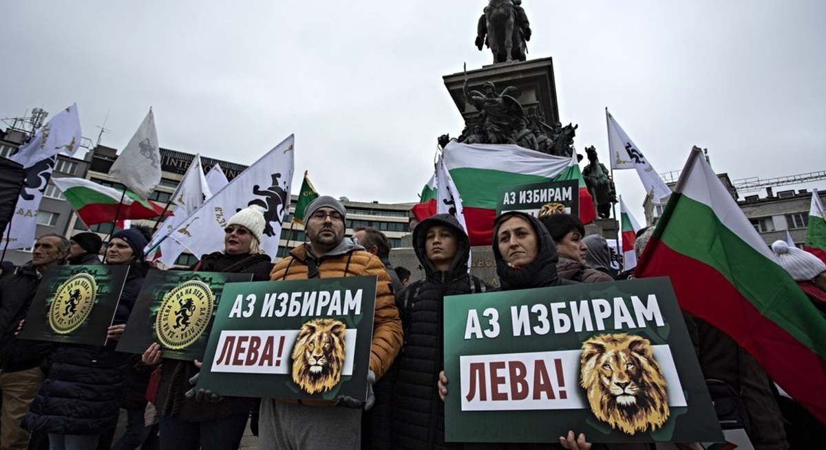 MANIFESTACIONES EN SOFIA CONTRA EL EURO - MAYO 2025 eleconomista.es