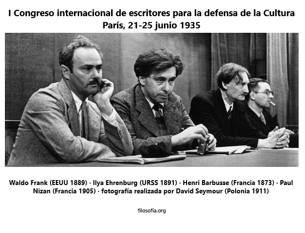 CONGRESO CULTURA 1935