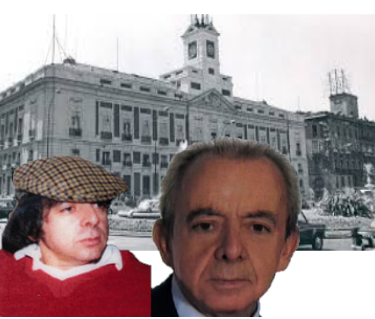 BILLY EL NIÑO - ANTONIO GONZÁLEZ PACHECO DELANTE DE LA DGS PUERTA DEL SOL