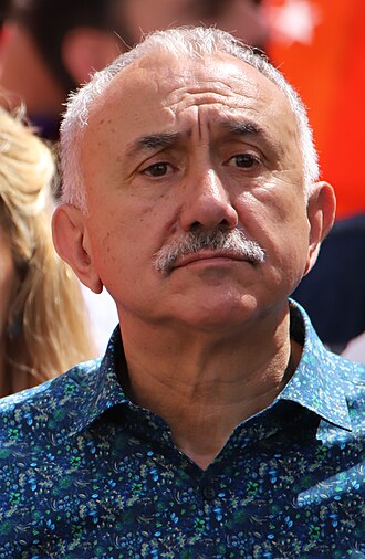 PEPE ÁLVAREZ, ALVARIZA, 1956. sECRETARIO GENERAL DE UGT DESDE 2016, OCUPA CARGOS SINDICALES DESDE 1978
