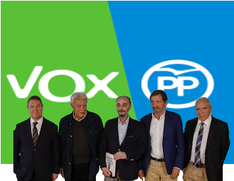 PAGE, GONZÁLEZ, LAMBÁN, FERNÁNDEZ, GUERRA LE HACEN EL JUEGO A LA DERECHA EXTREMA DE PPVOX