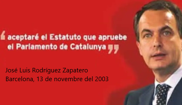 ZAPATERO, POSTAL DE ERC