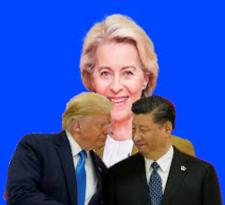 TRUMP Y XI,CON ÚRSULA AL FONDO