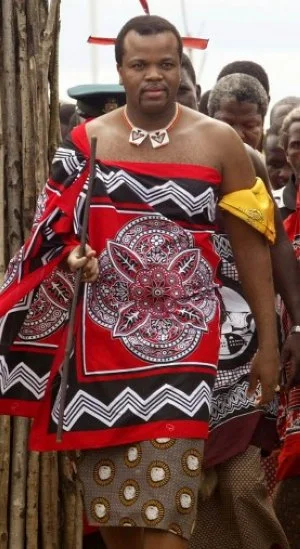 MZWATI III (14 ESPOSAS) REY DE SUAZILANDIA O ESUATINI