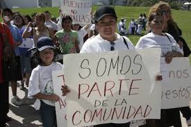MANIFESTACIÓN HISPANA EN USA