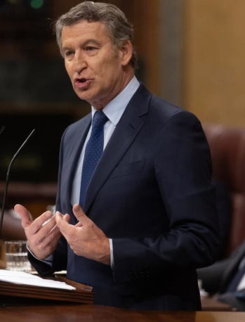 NUÑEZ FEIJÓO EN EL CONGRESO, LANZANDO ACUSACIONES SIN PRUEBAS