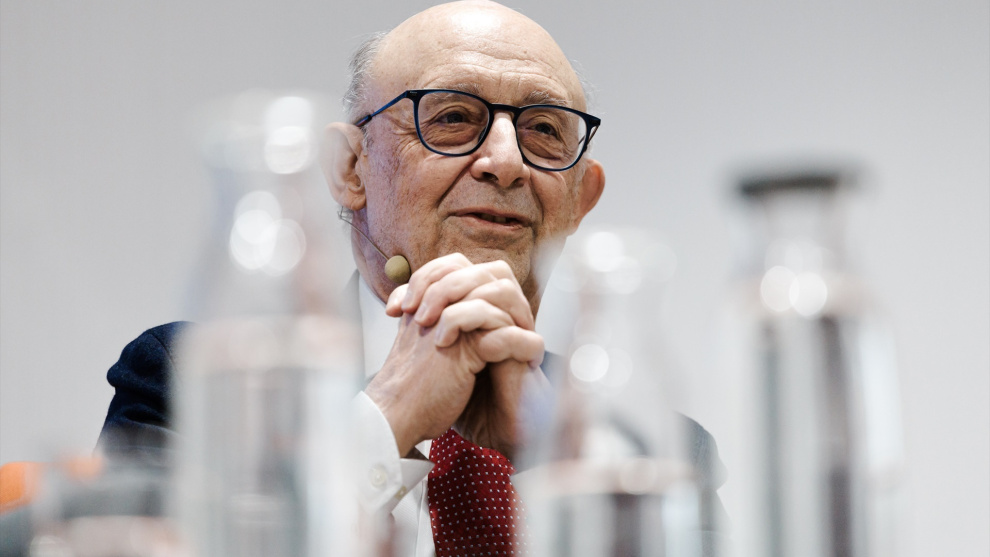 Montoro en el Consejo de Economistas el 28 de marzo de 2025.Carlos Luján / Europa Press