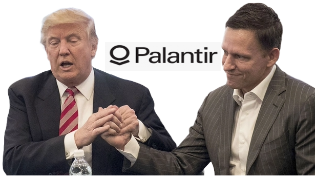 TRUMP THIEL PALANTIR