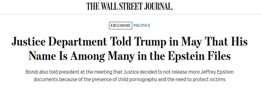 TRUMP THE WALL STREET JOURNAL