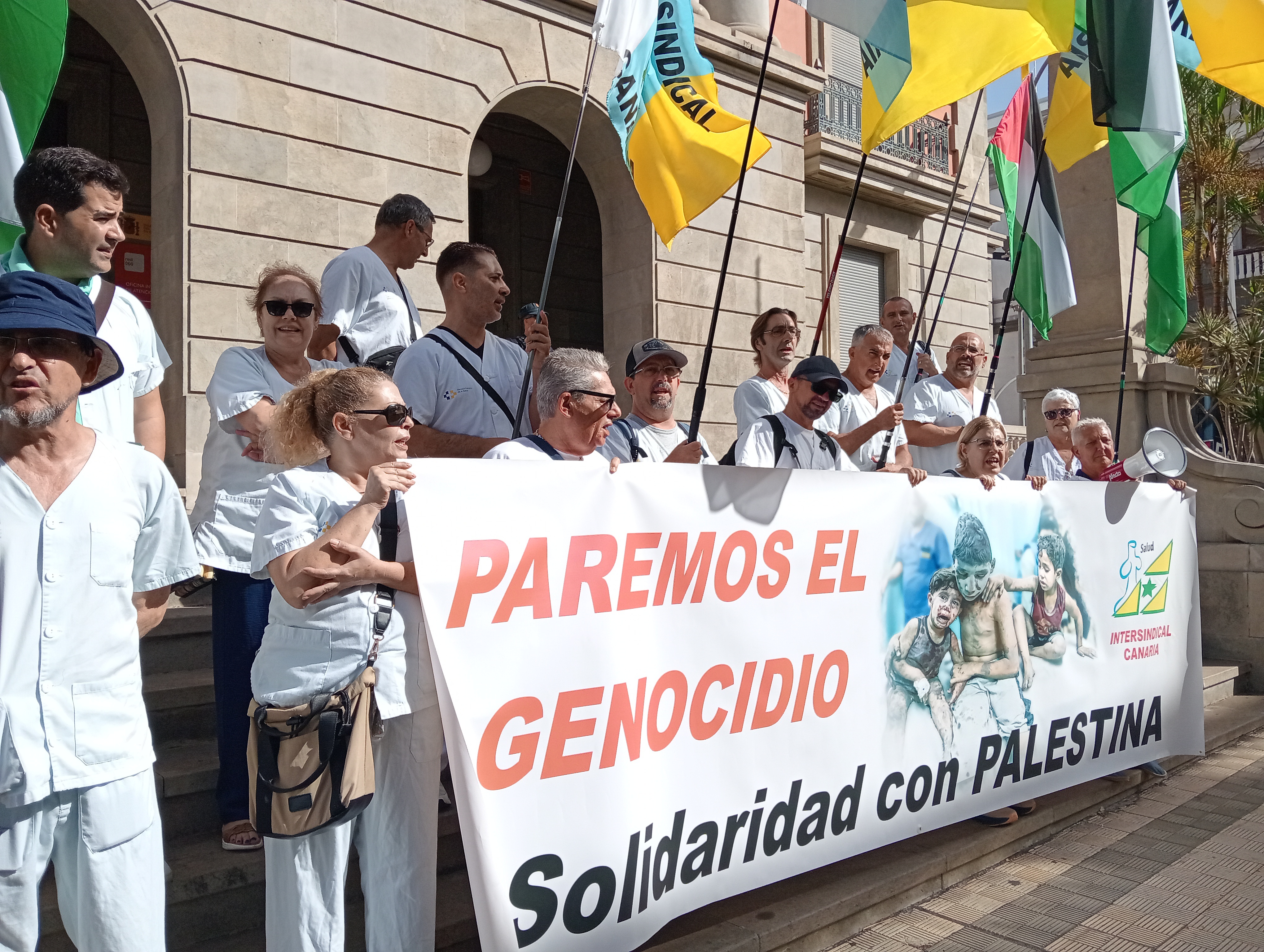 Concentración de ayer