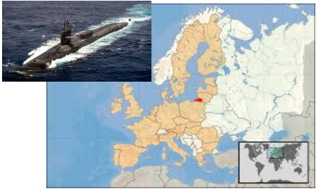 SUBMARINO NUCLEAR USA, KALINIGRADO